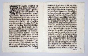 Anweisung des Herzogs Johann Georg von Sachsen-Weißenfels für die Kalenderumstellung 1700