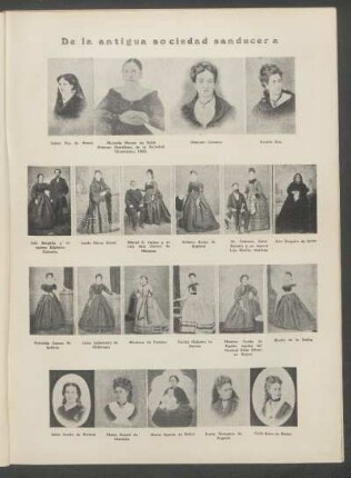 De la antigua sociedad sanducera - [Fotografías]