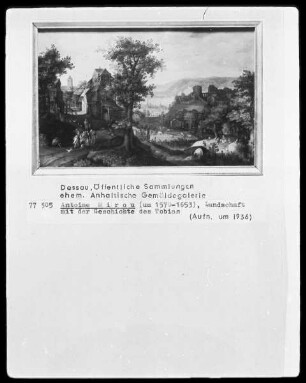Landschaft mit der Geschichte des Tobias