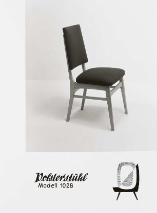 Polsterstuhl (Modell 1028)