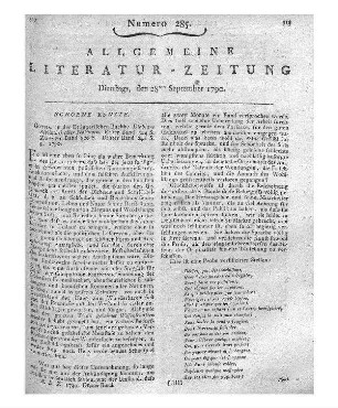 Anecdoten Enzyclopedie. [Hrsg. von Fleischer]. Leipzig: Heinsius 1789