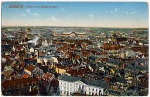 Leipzig : Blick vom Rathausturm