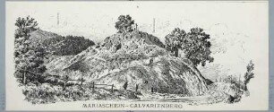 Panoramaansicht bei Mariaschein (heute Bohosudov, Ortsteil von Graupen (heute Krupka)
