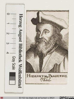 Bildnis Hieronymus von Prag