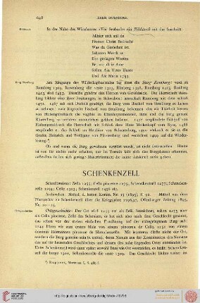 ⟦Schenkenzell⟧