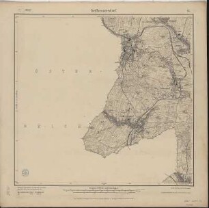 Section Seifhennersdorf aus: Topographische Karte (Meßtischblätter) Sachsen