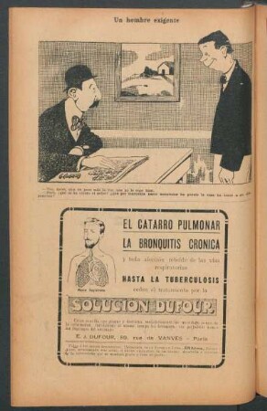 Un hombre exigente - [Ilustración]