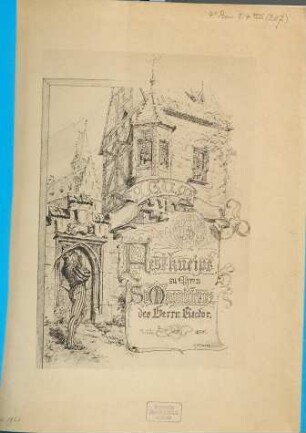 A.V.G.M. Festkneipe zu Ehren Sr. Magnificenz des Herrn Rector. 7.12.1895.