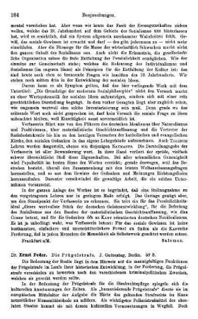 184-185, Ernst Feder. Die Prügelstrafe.