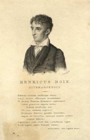 Bildnis Heinrich Boie (1794-1827)