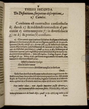 Thesis Secunda. De Definitione, seu potius descriptione.
