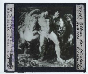 Rubens, Der trunkene Hercules, von einer Nymphe und einem Satyrn geführt (Dresden GAM 987)