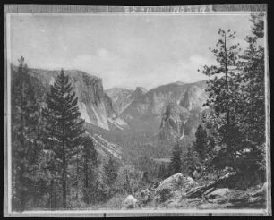 Yosemite. View from Inspiration Point, Yosemite, Cal.