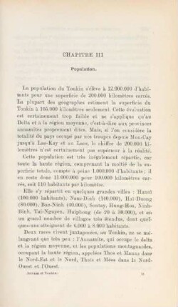 Chapitre III. Population