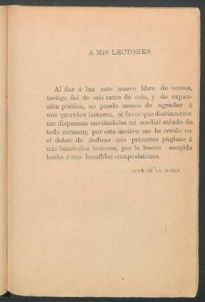 A mis lectores