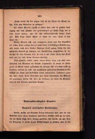 Achtunddreißigstes Kapitel. Emilien´s rätselhaftes Verschwinden.