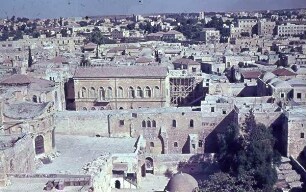 V. Turm Erlöserkirche über Grabeskirche [nach] N. [Jerusalem]
