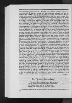 Der Jesuiten Länderfang