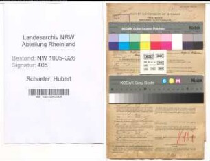 Entnazifizierung Hubert Schueler , geb. 01.06.1909 (Steuerhelfer)