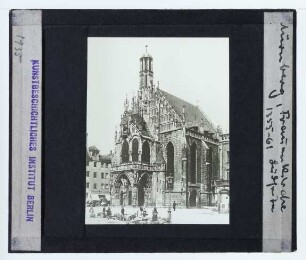 Nürnberg, Frauenkirche : Außenansicht von SW