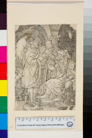Joseph verkauft Korn an seine Brüder