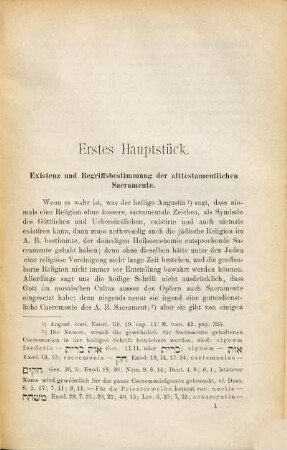Die Sacramente des alten Testamentes im Allgemeinen : nach der Lehre des heiligen Thomas von Aquin dargestellt