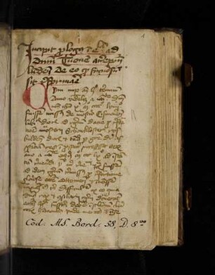 Frater Johannes: Epistulae de reformatione monasteriorum in Daciae