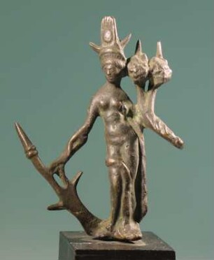 Isis-Fortuna-Statuette