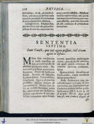 Sententia VII.