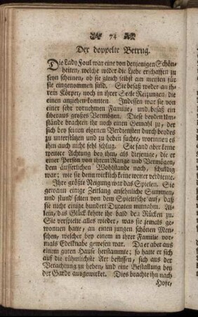 Der doppelte Betrug.