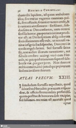 Atlas Precum. XXIII.