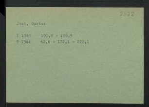 Jost, Gustav