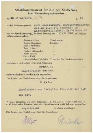 Engelbrecht, Karl