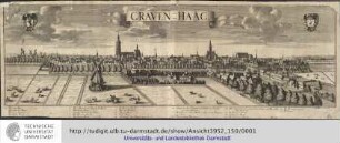 Graven-Haag. [Den Haag]. F[riedrich] B[ernhard] Werner delin. Augsburg: Jeremias Wolffs Erben, [ca.1740]