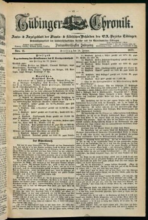 41-60, 19. Januar (Nro. 11) - 24. Januar (Nro. 15)