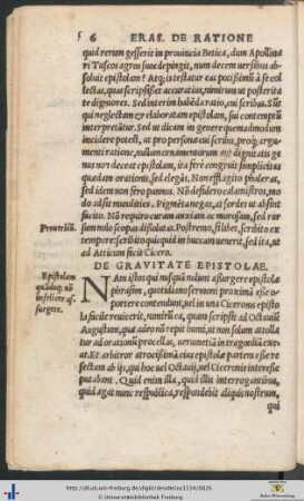 De Gravitate Epistolae