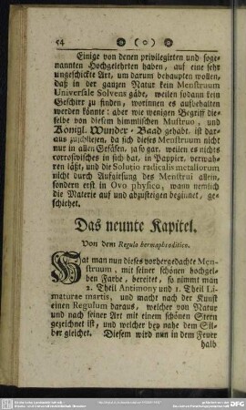 Das neunte Kapitel