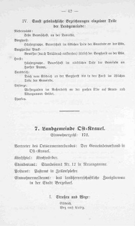 7. Landgemeinde Ost-Krauel.