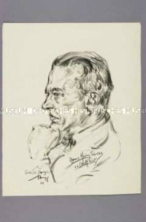Bildnis des Schriftstellers Hanns Heinz Ewers (I)