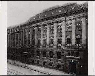 Berliner Handelsgesellschaft, Berlin Erweiterung: Ansicht Behrenstraße