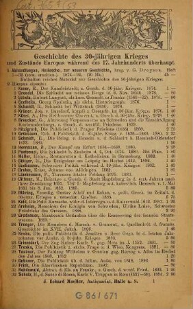 Antiquariats-Katalog. 53. 1896