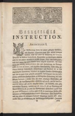 Articulus I. - Articulus XXIX.