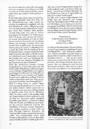 Abb. 9: Familiengrab Poppenhusen auf dem Friedhof Hamburg-Ohlsdorf (W21-149). Foto: Gerd Stolz, Kiel