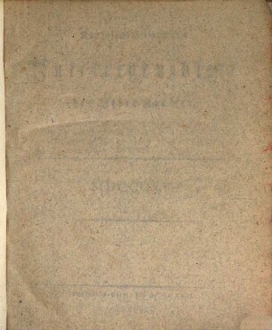 Königlich Baierisches Intelligenz-Blatt des Iller-Kreises. 1815,Jan./Sept.