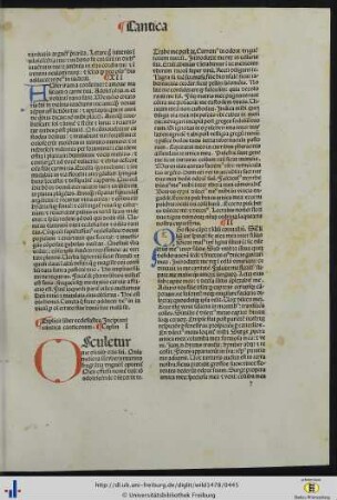 Cantica canticorum