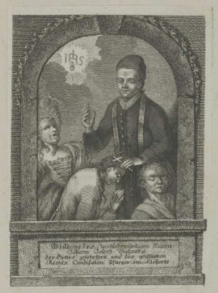 Bildnis des Johann Joseph Gassner