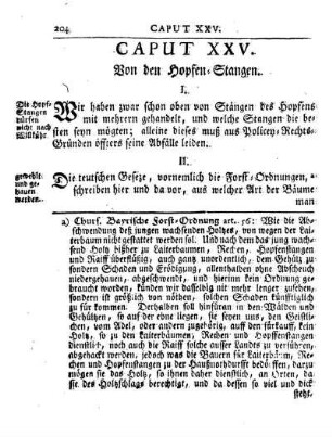 Cap. XXV. Von den Hopfen-Stangen