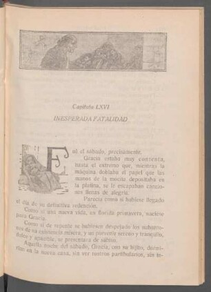 Capítulo LXVI - Inesperada fatalidad