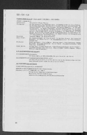 I.4 Studierendenschaft