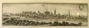 Neiße - aus Merian / Böhmen, Mähren, Schlesien (Topographia Bohemiae, Maroviae et Silesiae)